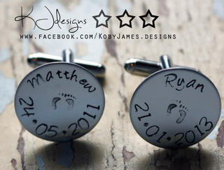 Personalised Cuff Links