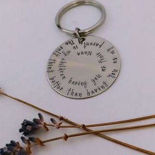 Grandma / Grandpa Keyring