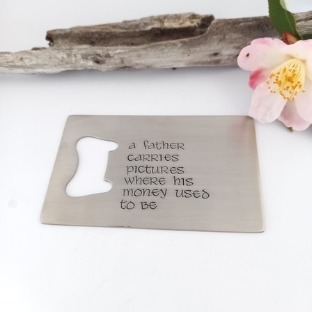 Bottle Opener Wallet Card