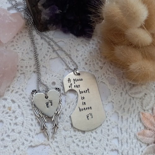 A Piece of our Heart Pendant Set
