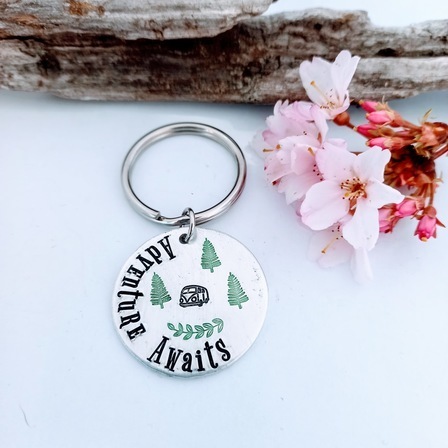 Adventure Awaits Keyring
