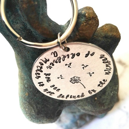 Dandelion Keyring