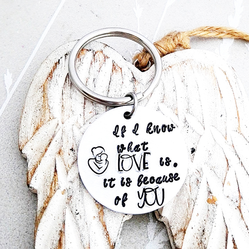 Because of YOU Keyring