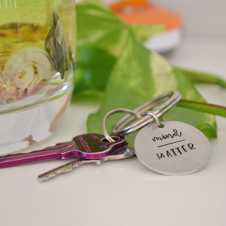 Mind over Matter Keyring