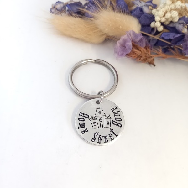 Home Sweet Home Keyring