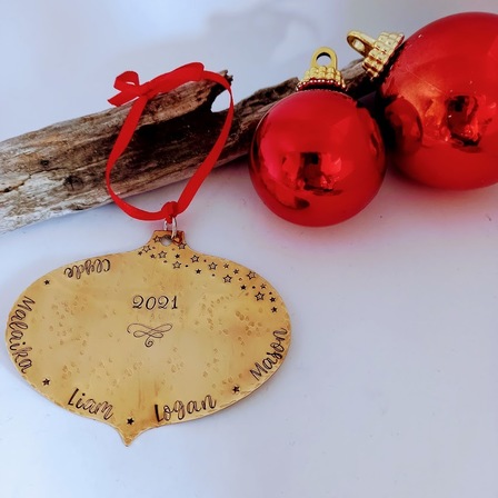 Christmas Bulb Ornament