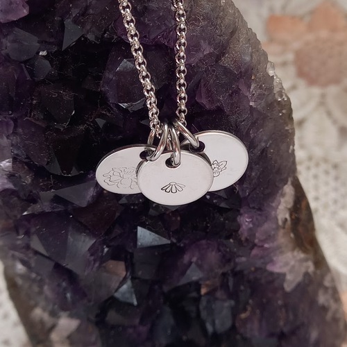 All My Love Birthflowers Pendant