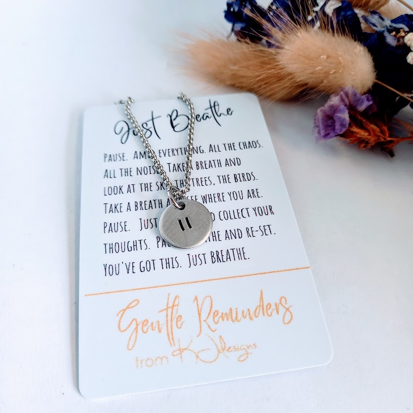 Just Breathe Gentle Reminder