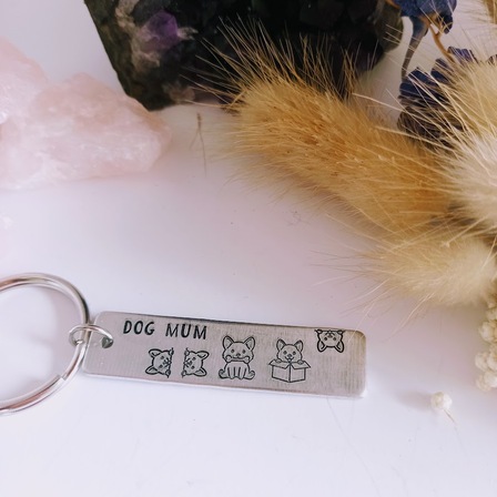 Dog Mum Keyring