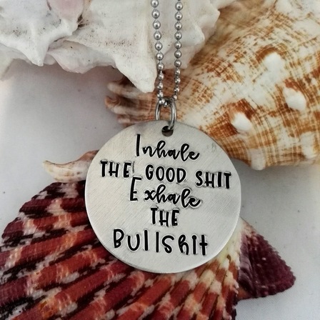 Salty As Inhale Exhale Pendant