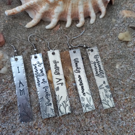 Salty As I AM Earring Set