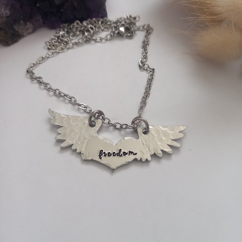 Winged Heart Pendant