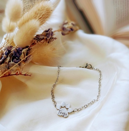 Paw Print Bracelet