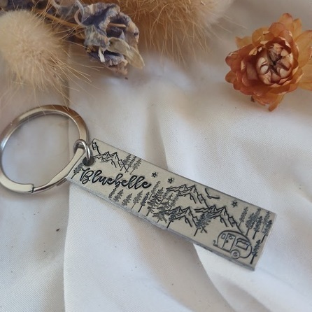 Caravan Keyring